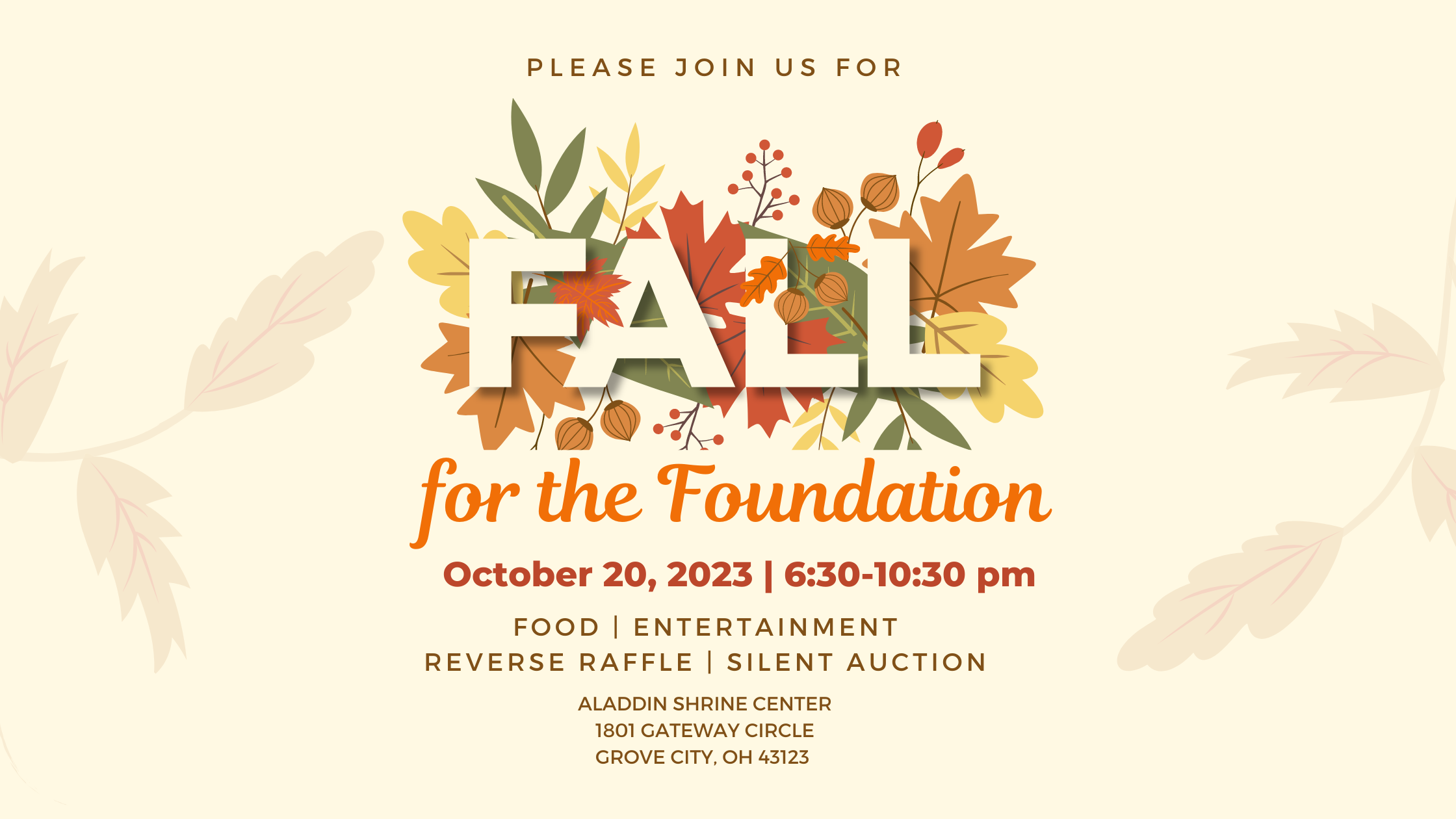 Copy of 2023 Foundation Fundraiser Flyer